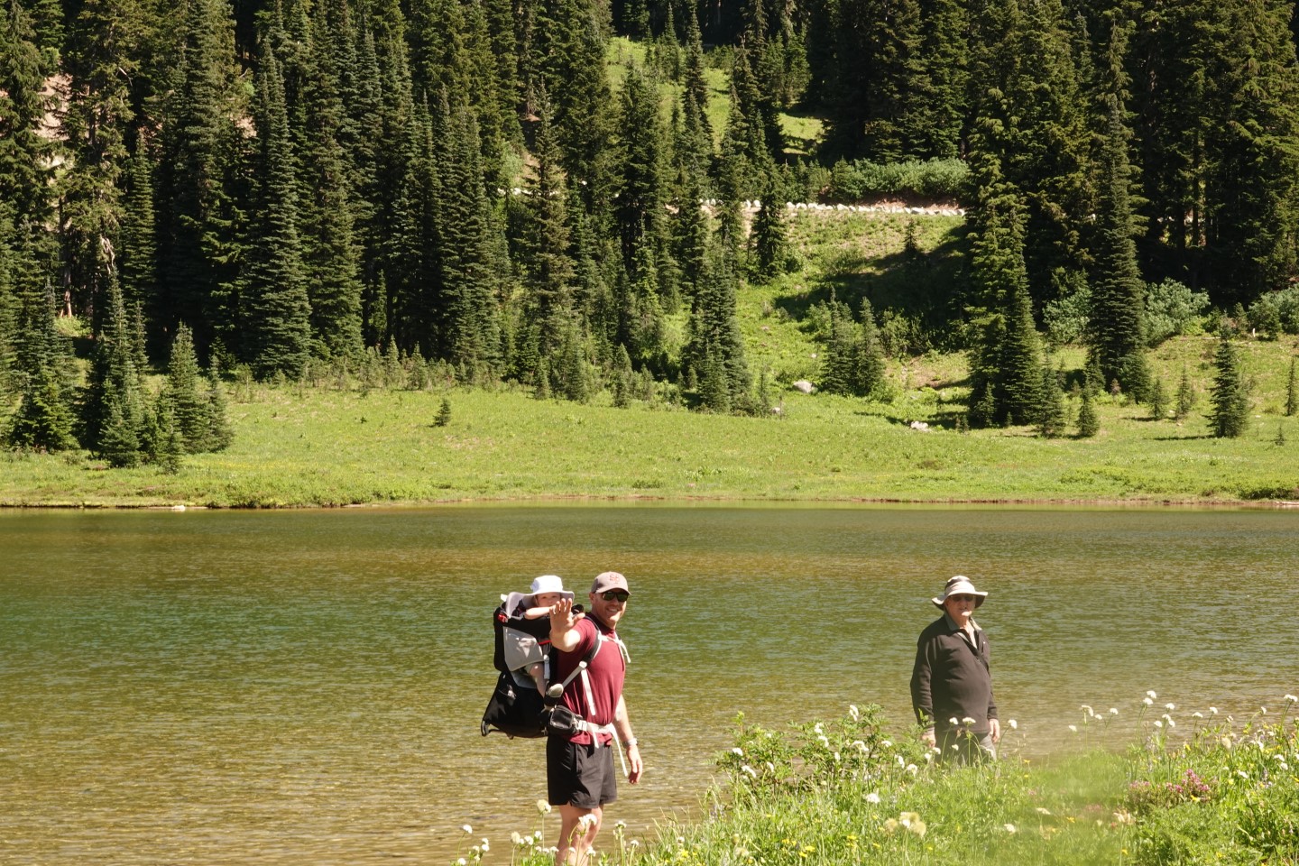 Crystal Mountain and Tipsoo Lake